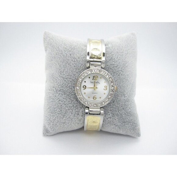 Women's Bay Studio Quartz WR Analog 26mm Dial Causal Round Bangle Watch (E142) - Picture 4 of 11